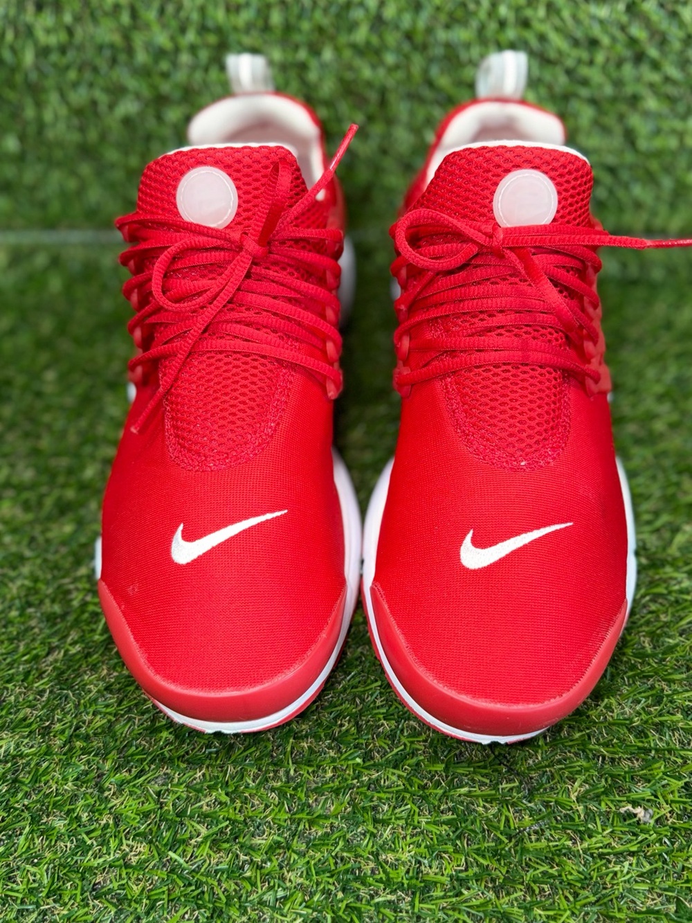 Nike Air Presto Red White Mesh Men's Running Sneakers Size 10 Men No Box